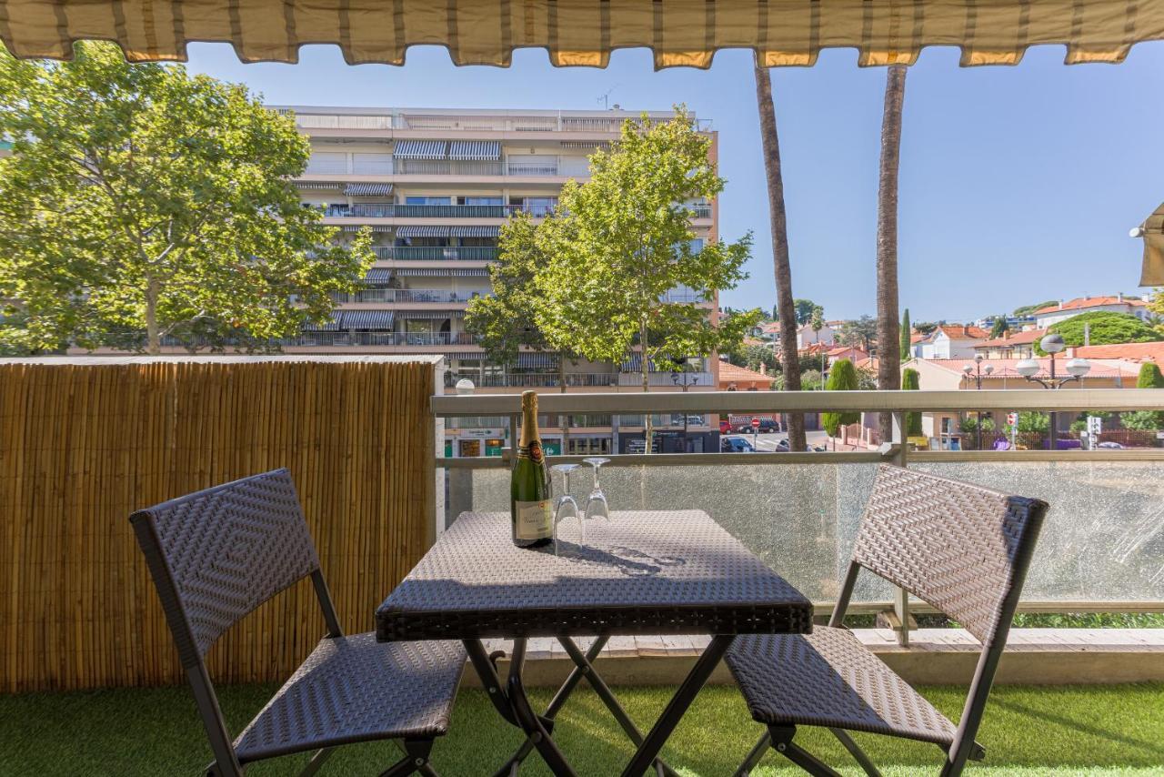 Cosy Studio - Centre Cannes - Terrasse - Clim - Wifi מראה חיצוני תמונה